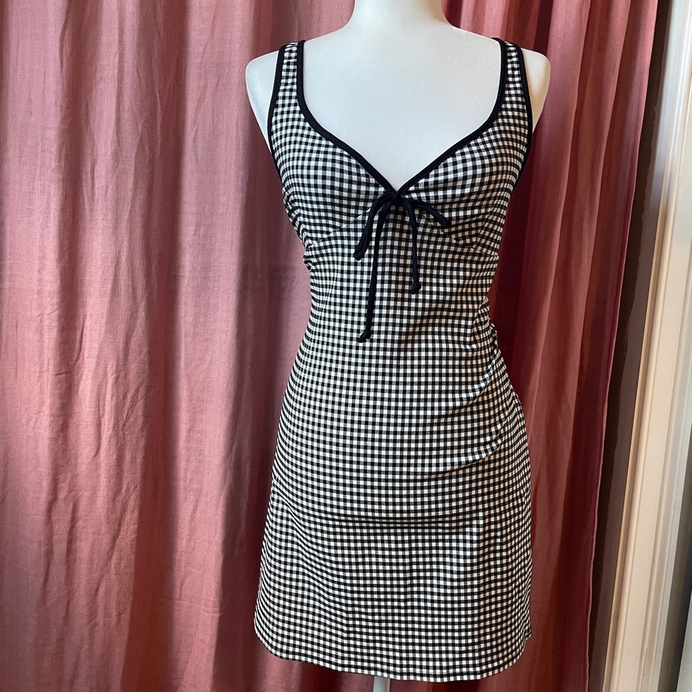 Urban Outfitters Checkered Mini Dress